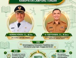 Perkuat Layanan Pendidikan Berintegritas, Disdikbud Lamteng Usung Motto S.M.I.L.E