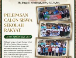 Pemkab Lampung Tengah Lepas Calon Siswa Sekolah Rakyat 2026–2027
