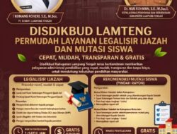 Disdikbud Lampung Tengah Komitmen Tingkatkan Pelayanan Publik: Legalisir Ijazah dan Mutasi Siswa Cepat, Mudah, serta Gratis