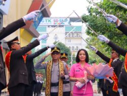 Pedang Pora Sambut Kombes Herbin Sianipar, Babak Baru Kepemimpinan di Polresta Bandar Lampung