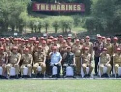 Brigif 4 Marinir/BS Perkuat Sinergi dengan Lima Kecamatan Pesisir Pesawaran