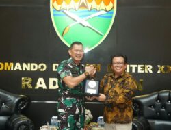 Perkuat Sinergi dan Koordinasi, Pangdam XXI/RI Terima Audiensi GM PLN UID Lampung