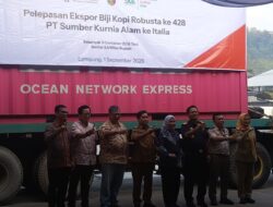 Kopi Robusta Lampung Tembus Italia, Ekspor Tiga Kontainer Capai Rp3,5 Miliar