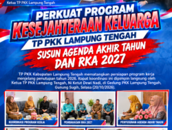 Perkuat Program Kesejahteraan Keluarga, TP PKK Lampung Tengah Susun Agenda Akhir Tahun dan RKA 2027