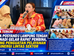 Ketua Posyandu Lampung Tengah Dewi Nadi Gelar Rapat Pembina, Dorong Penguatan Pelayanan dan Sinergi Lintas Sektor