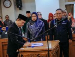 Pemprov Lampung Lantik Satu Pejabat Pimpinan Tinggi Pratama dan Dua Pejabat Fungsional, Sekdaprov Marindo Tekankan Penguatan Pembangunan Manusia