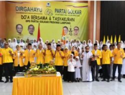 Hanan A Rozak Serukan Golkar Lampung Solid dan Bertransformasi, Bidik Tambahan Kursi Legislatif