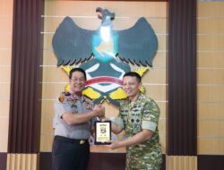 Danrem 043/Gatam dan Kapolda Lampung Perkuat Sinergi untuk Jaga Kondusivitas Wilayah