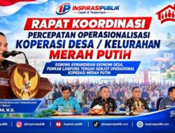 Dorong Kemandirian Ekonomi Desa, Pemkab Lampung Tengah Genjot Operasional Koperasi Merah Putih