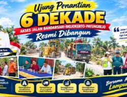 Ujung Penantian Enam Dekade: Akses Jalan Bandarsari–Mojokerto–Payungrejo Resmi Dibangun