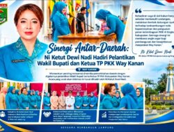 Sinergi Antar-Daerah: Ni Ketut Dewi Nadi Hadiri Pelantikan Wakil Bupati dan Ketua TP PKK Way Kanan